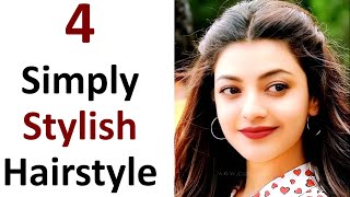 4 Simply Stylish Hairstyle - Open Hairs Style For Girls