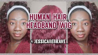 Beauty Supply Bundles For The Win!! ||| Human Hair Headband Wig || Headband Wig Tutorial