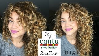 My Cantu Routine | Curly Hair