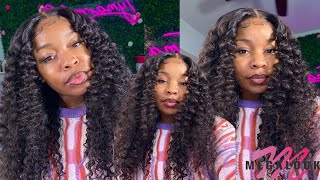 Start To Finish Install: 5X5 Transparent Lace Real Glueless Jerry Curly Wig 24Inch Ft. Megalook