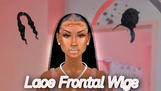 Sims 4 Lace Frontal Wigs!!!*Lace Where?!* + Sim Download!