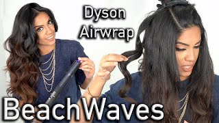 Long Lasting Dyson Airwrap Beachwaves  - Hair Tutorial | Ariba Pervaiz