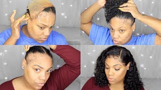Start To Finish | How I Remove My Glued Lace Frontal Wig & Reinstall It | Charlion Patrice