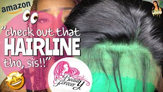 Best 13X6 Lace Wig For Beginners?!!  Feat. Amazon Beauty Forever Hair | Wig Unboxing