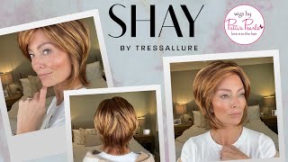 Wig Review!  Shay By Tressallure In Sunset Glow -Wigsbypattispearls.Com