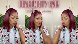 Frontal Bob Wig Install |Dragon City Hair~ South African Youtuber
