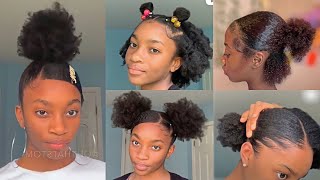 Super Easy 4C Natural Hairstyles  Ft @Ohthatstomi