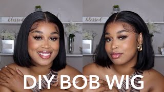 The Perfect Bob Wig Diy Cut & Install Ft Tinashe Hair