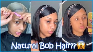 *Must Watch* How To: Style Lace Bob Wig Naturally? Elfinhair Review~ 100% Human Hair~