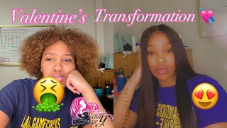 Valentine'S Day Transformation !! Ft. Beauty Forever Hair