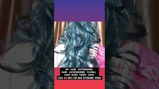 #Shorts Flipkart Hair Extensionamazon Hair Accessoriesponytail Hair Extension Hairbuns Video Look