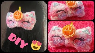 Diy Ll Unicorn  Hair Clips For Girls !! Very Easy & Beautiful Ll Must Try