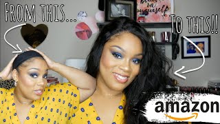 Amazon Wig Straight Out Thepack|Beauty Forever Hair|Is It A Hit!?|Brandie Channail