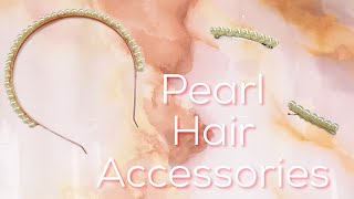 Diy Pearl Hair Accessories
