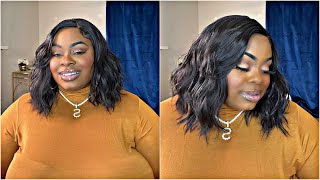 The Perfect Everyday Synthetic Wig Studio Cut By Pros Deep Part Lace Wig Dpl012 Ft Samsbeauty