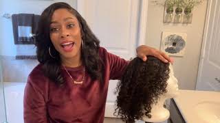 Omg Her Hair Kinky Curly 360 Lace Wig - One Month Update + Easy Hair Wash Routine
