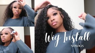 Detailed Lace Frontal Wig Install | Sowigs