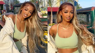 The Perfect Highlight Wig!! | No Part Wig Install | Ft. Yolissa Hair