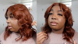 Pretty Reddish Brown Wig Install + Wolf Cut| 13X5 T Part | Unice Hair