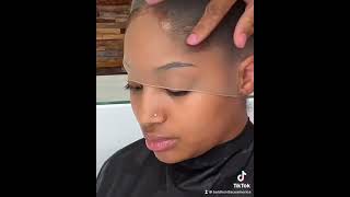 Low Hairline Frontal Install Using Bold Hold Lace Products