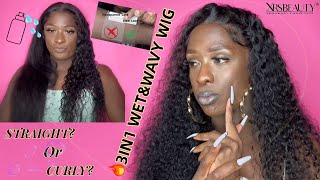 Grow From Scalp!*Magic*3In1 Dry Straight&Wet Deep Curl With Fluffy Baby Hairs|Xrsbeautyhair