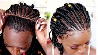 Frontal  Braided  Wig.Lace Wig With Babyhair Wig Install Ft Sharonwanizwigs