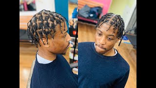  Box Braids On Short Hair With Rubber-Band Ends [Up!][Up!]
