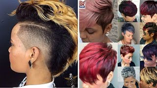 80 Best Short Curly Colored Hairstyles For African American Black Women | Amazing Short Haircuts