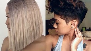12 Beautiful Short Haircuts For Black Ladies