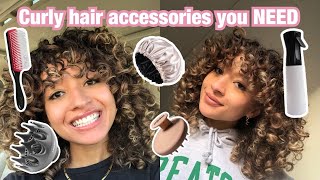 Curly Hair Accessories You Need!