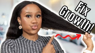 Why Your Natural Hair Isn'T Growing And How To Fix It! | What Causes Stunted Hair Growth