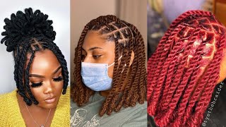 New Trend  Invisible Locs Tutorial  New Trending Hairstyle/Two Strand Twist
