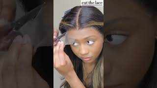 Grwm: Easy Install With 3 Simple Steps | Hairvivi Glueless Hd Lace Wig For Beginners #Shorts