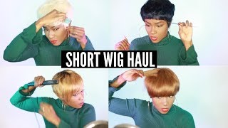 Affordable  Short Wig Haul From Samsbeauty.Com