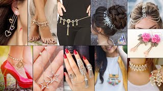 Party Wear/Daily Wear/Wedding Wear... Fancy Girls Trendy Jewelry! Earring,Hair Jewelry,Ring,Necklace