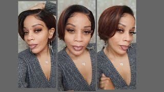 *New* Outre "Perfect Hairline" Luxy |13X4  Lace Frontal Wig | Drb Golden Ginger