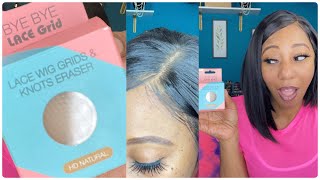 Lace Wig Grids And Knots Eraser Melting Tape, Bye Bye Lace Grid| She  Is Varee | Ft Samsbeauty