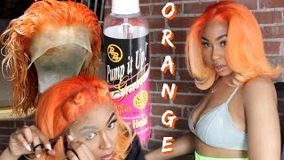 I Laid My Frontal With Spritz No Glue! Quick & Easy Ft. Marchqueen Hair