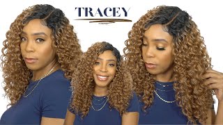 Freetress Equal Laced Synthetic Hair Hd Lace Front Wig - Tracey --/Wigtypes.Com