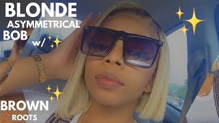 How To Slay A 613 Bob W/ Brown Roots  | Customize And Cut  | Arabella Hair Company