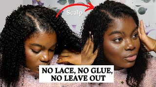 How To Install A U-Part/V-Part Wig With No Leave Out | Ft Clemyluxhair