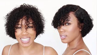 Glueless Lace Brazilian Curly Bob | Protective Style Ft. Rpghair