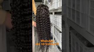 26Inch Water Wave Lace Frontal Wig. +86 18765956379