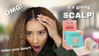 This $10 Product Hides Your Lace?!  | Trying Out Bye Bye Lace Grid Tape