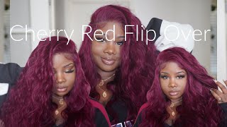  Cherry  Red Hues Are Perfection On Dark Skin  | Hurela Hair
