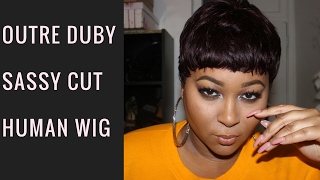 Outre Duby Human Hair Wig - Sassy Cut | Blackhairspray.Com
