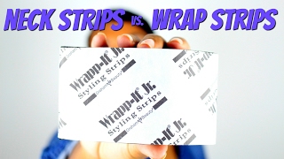 Wrapping Short Hair With Wrap Strips | Kaye Wright