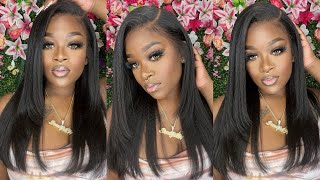 Most Natural Wig Install Everr| It'S Giving Blowout & Trim| New Kinky Edges Wig| Rpghair