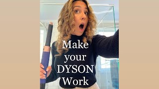The Right Way To Use Your Dyson Air-Wrap | Why Your Curls Aren'T Holding | Tips And Tutorial