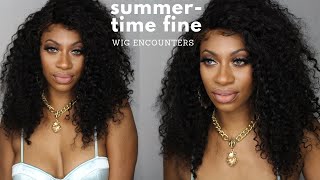Wig Encounters - Indian Remy Curly Lace Frontal Wig